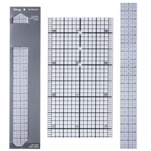 NEW See Through Sewing Grid Ruler by Fabany 2" x 18"